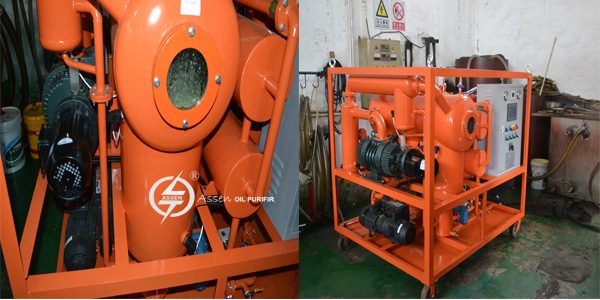 transformer oil regeneration machine