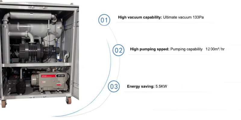 transformer oil processer unit